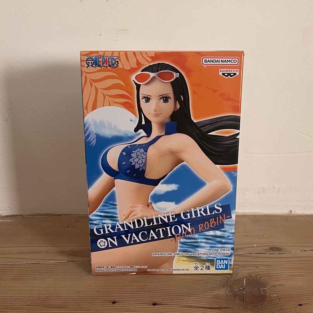 NIB One Piece Nico Robin Figure A Type GRANDLINE GIRLS ON VACATION Banpresto